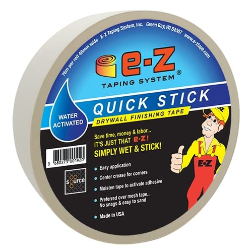 EZ QUICK STICK DRYWALL FINISHING TAPE RS430 Reliable Source